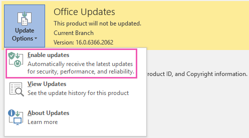 Install-Office-365-updates-by-enabling-updates