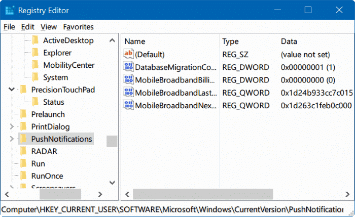 Reset-Search-in-Windows-10-in-Registry
