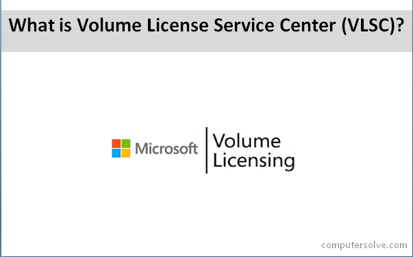 volume license service center
