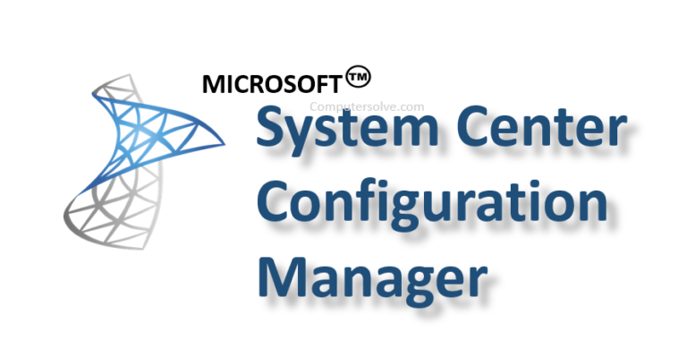What is SCCM