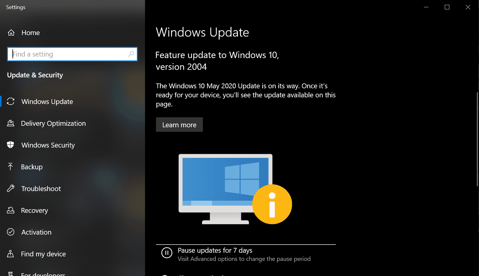 fix Windows 10 Update problems
