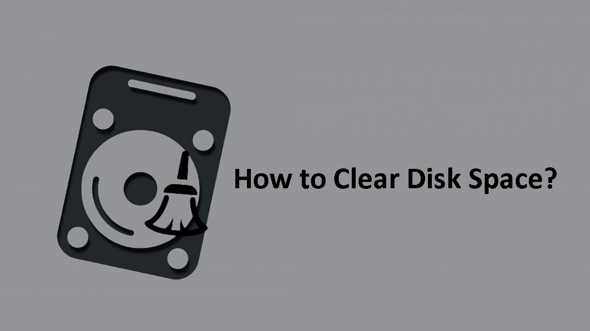 how to clear disk space