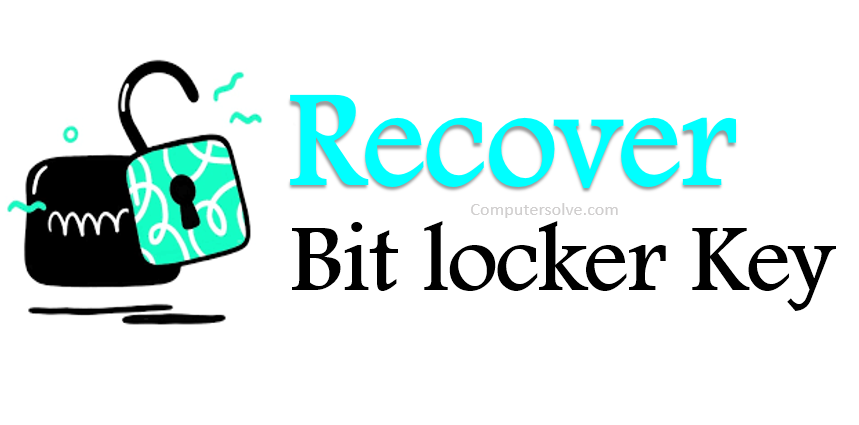 recover bitlocker key