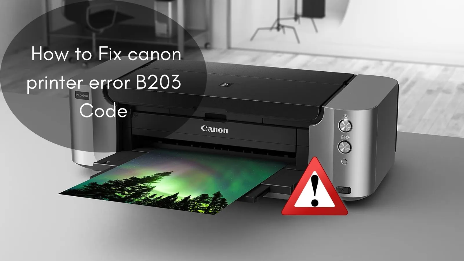 Canon Printer Error b203