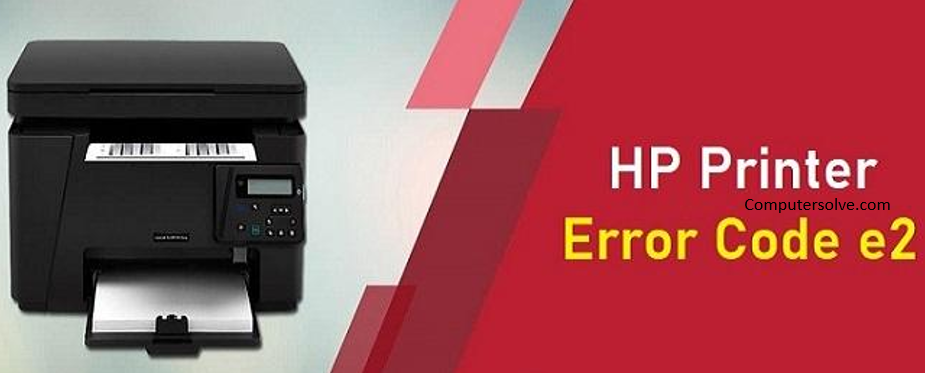 HP Printer Error e2