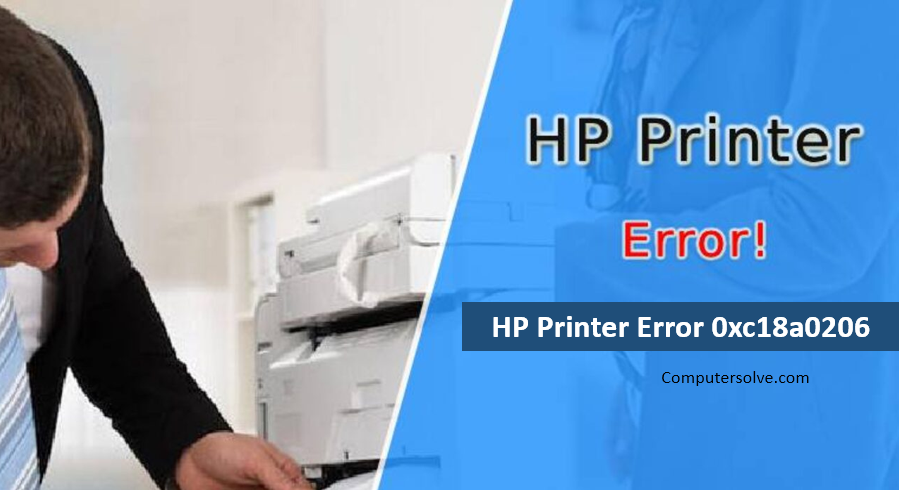 HP Printer Error 0xc18a0206