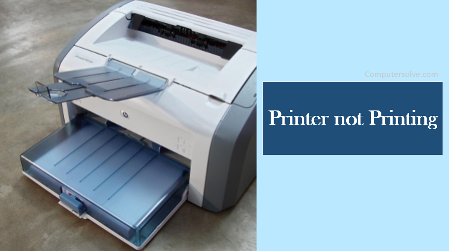 Printer not Printing