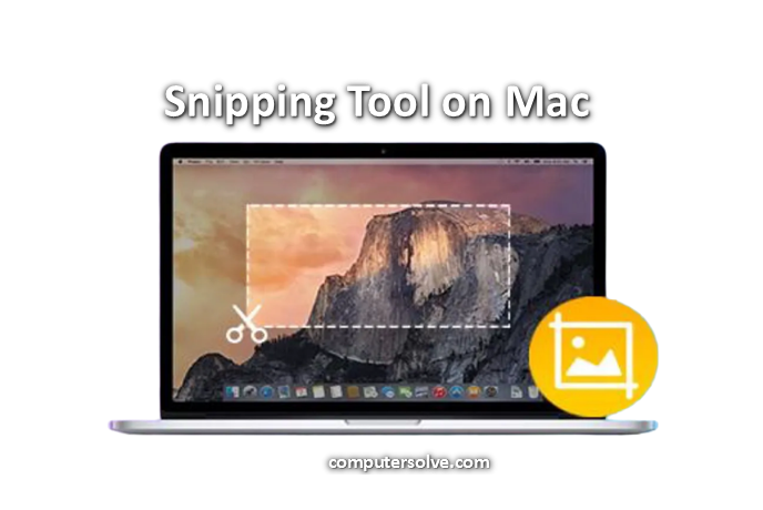 How to take a snipping tool on mac ?