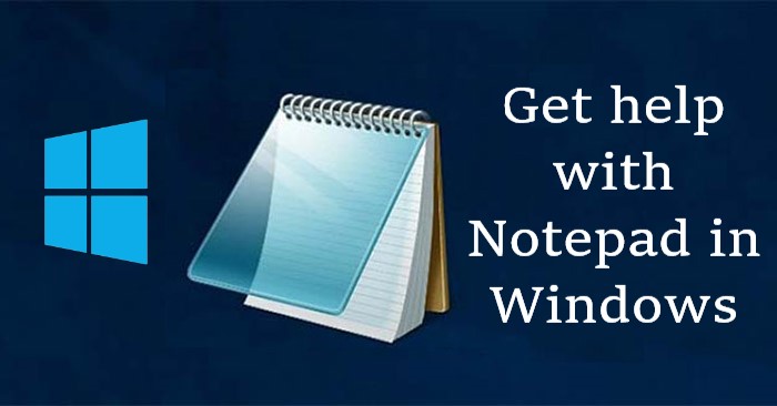 Get Help with Notepad in Windows