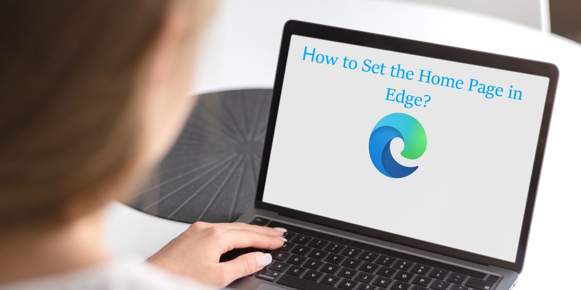 how to set home page in edge?