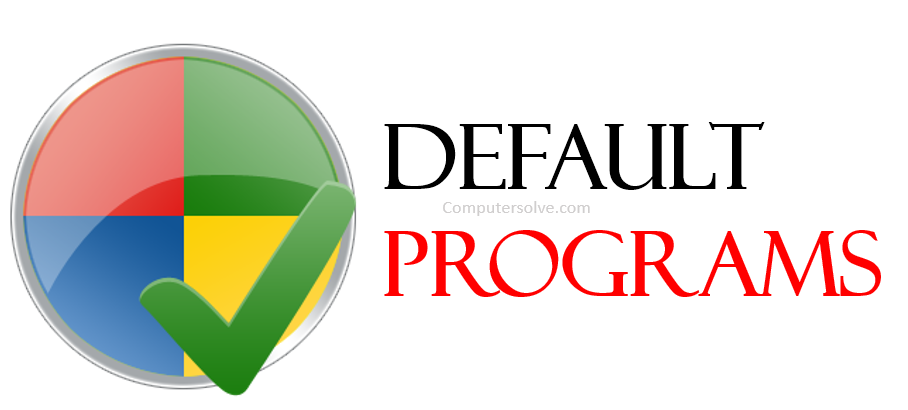 Default programs