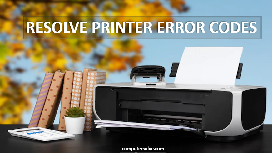 Resolve Printer Error Codes