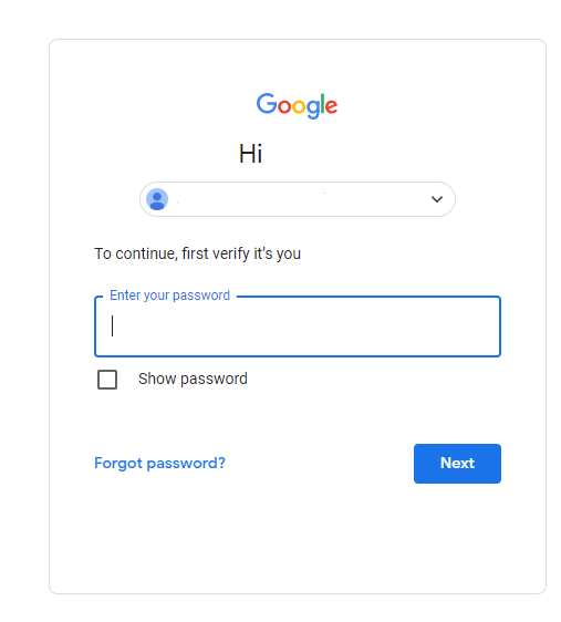 How to Change My Google Password
