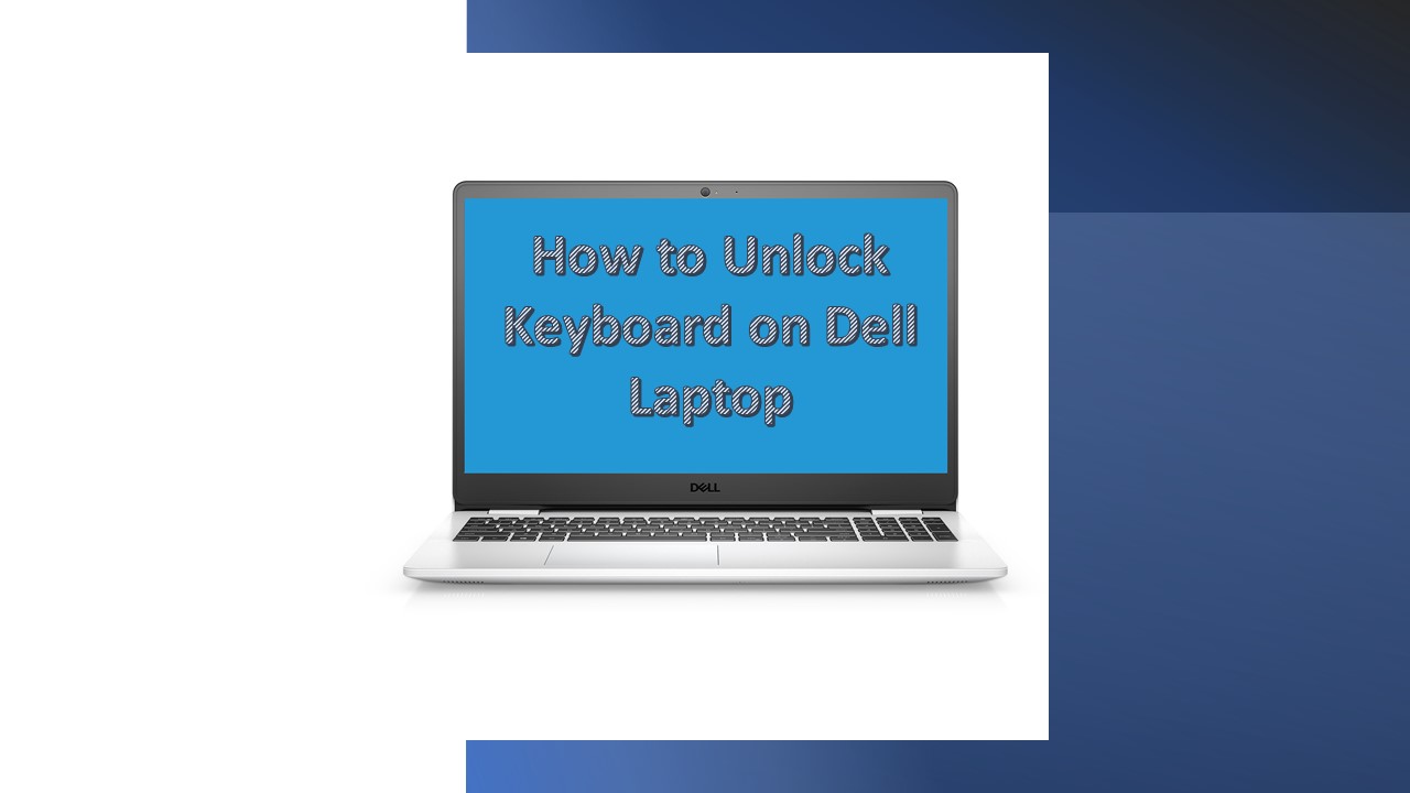how to unlock keyboard on dell laptop