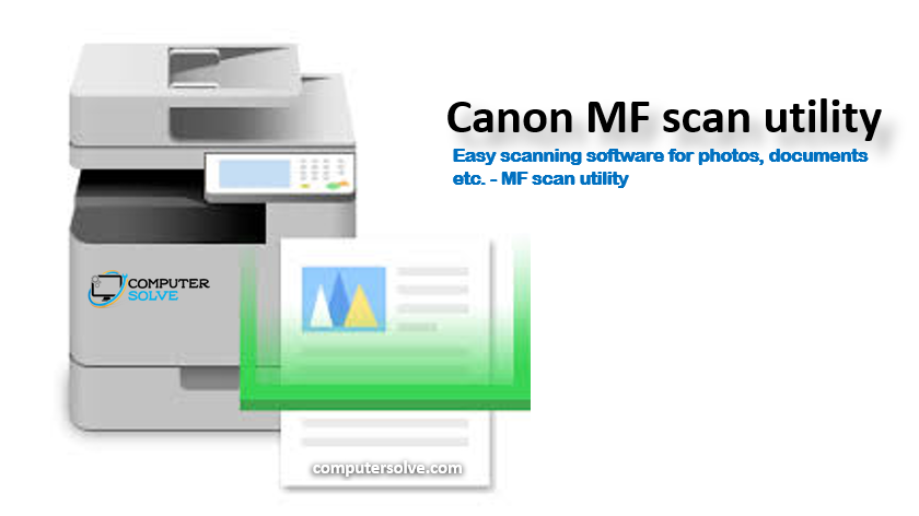 Canon MF scan utility