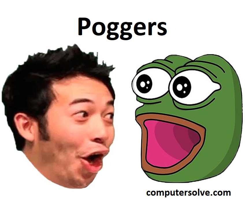 What does poggers mean?