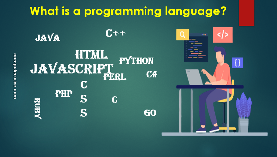 What is a programming language?