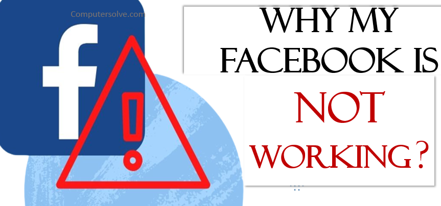 why my facebook is not working