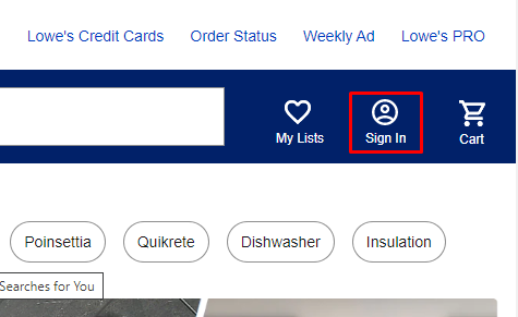 lowes online shopping