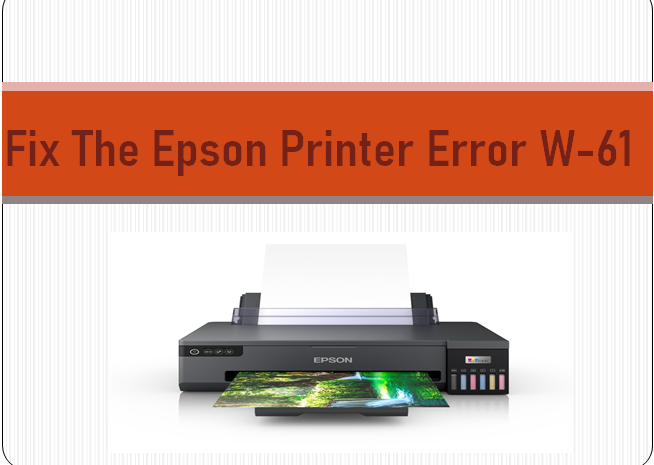 Epson Printer Error W-61