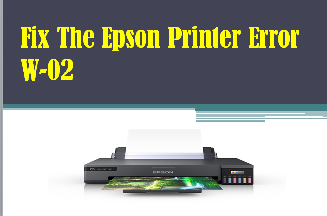 Epson Printer Error W-02